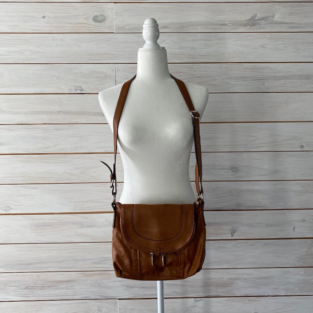 Jessica Simpson Fold Over Zip Satchel